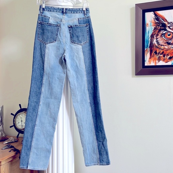 PacSun Eco Two-Tone '90s Boyfriend Jeans - SOLD OUT 👖❤️🌺❤️ - Picture 6 of 11